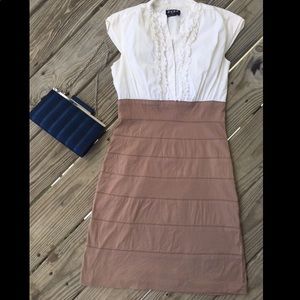 BCBG cap sleeve bandage dress